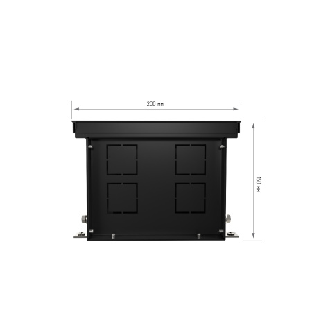 Конвектор внутрипольный Royal Thermo ATRIUM-150/200/800-DG-U-LB